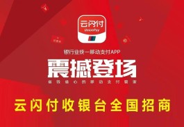 贵阳市云闪付收款码代理，2024快速发展创业项目！